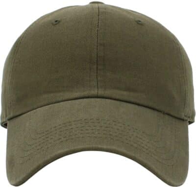 KB-LOW OLV Classic Cotton Dad Hat Adjustable Plain Cap. Polo Style Low Profile (Unstructur - Image 2