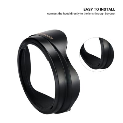 Lens Hood for Canon RF 15-35mm F2.8L is USM on EOS R6 R5 RP R Camera,Reversible Lens Shade - Image 5