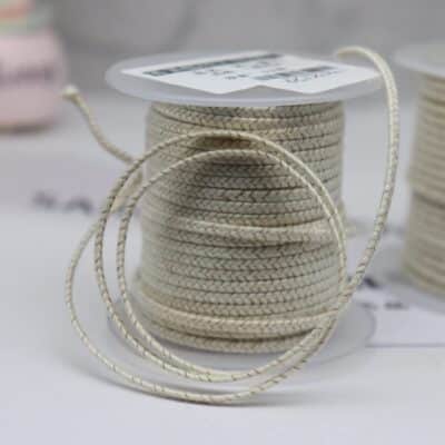 260 Foot Candle Wick, 24 PLY Braided Candle Wick Spool, Cotton & Paper Interwoven Core, Ca - Image 3