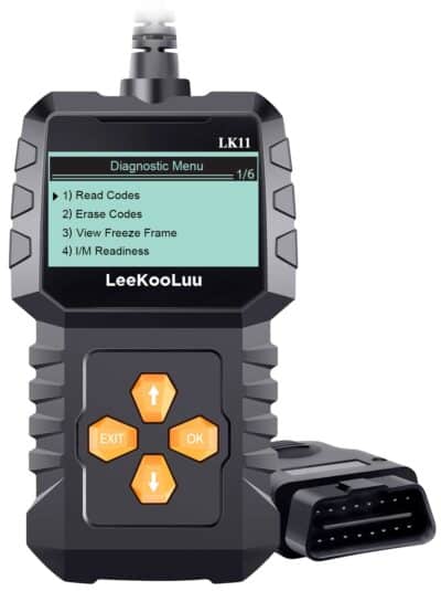 OBD2 Scanner Ease Setup Plug-Play: Clear Reset Engine Error Code Professional Code Reader