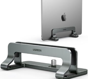 UGREEN Vertical Laptop Stand Holder for Desk Compatible with MacBook Pro, MacBook Air Stan