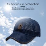 KECOP Breathable Full Mesh Hat for Men, Quick Dry Cooling Caps for Women,Lightweight Truck - Image 2