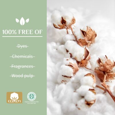 Organyc 100% Certified Organic Cotton Tampons - Cardboard Applicator, Free from Chlorine, - Image 5