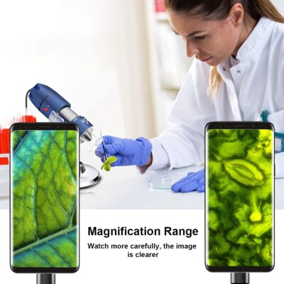 Jiusion 2K HD 2560x1440P USB Digital Microscope for Android Cellphone and Tablet Windows M - Image 7