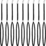 9 Pieces Pet Grooming Loops Nylon Restraint Noose Adjustable Fixed Dog Cat Safety Rope for