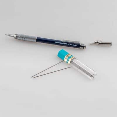 Pentel Drafting Kit with Graph Gear 500 Automatic Drafting Pencil, 0.7mm, Blue Barrel, Lea - Image 5