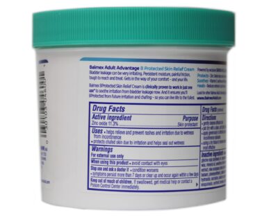 Balmex Adult Care Rash Cream 11.3% Zinc Oxide 12 Ounce - Image 3