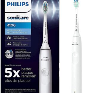 Philips Sonicare ProtectiveClean 4100 Rechargeable Electric Toothbrush Packaging May Vary,