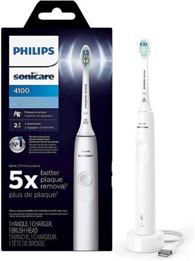 Philips Sonicare ProtectiveClean 4100 Rechargeable Electric Toothbrush Packaging May Vary,