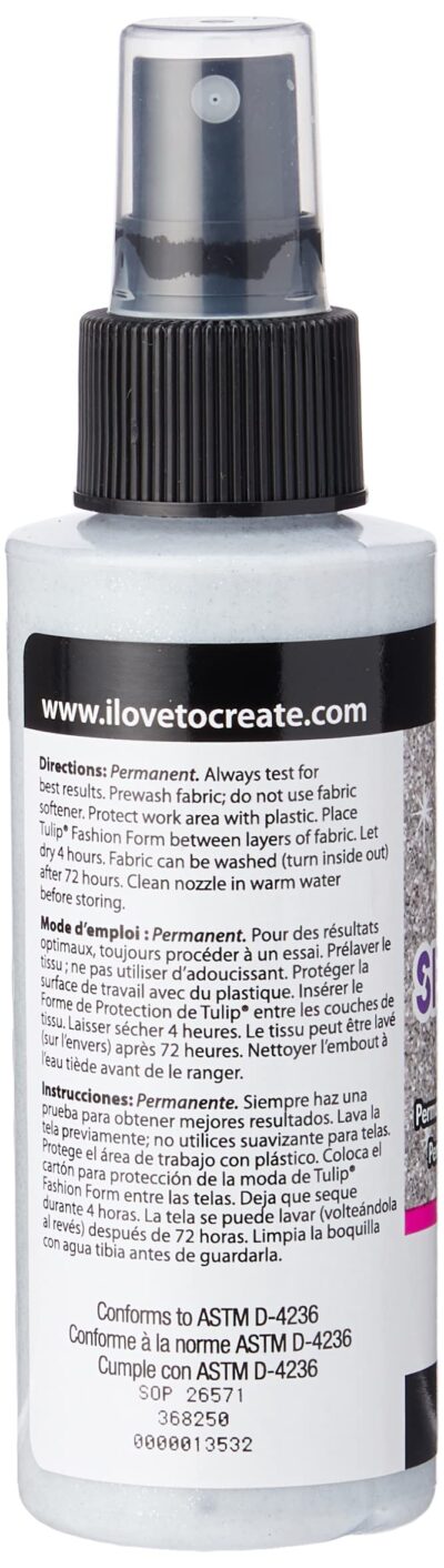 TULIP Fabric Spray 26571 SOP 4Oz Sparkling Star, 4 Fl Oz (Pack of 1), As Detailed - Image 2