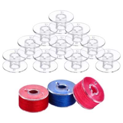Eoehro 25 Pcs Bobbins for Sewing Machine, Sa156 Bobbins, Bobbins Class 15, Sewing Accessor - Image 4