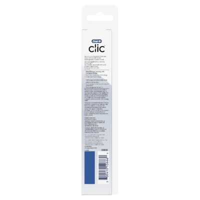 Oral-B Clic Toothbrush Ultimate Clean Replacement Brush Heads, Black, 2 Count - Image 3