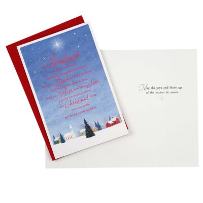 Hallmark Boxed Christmas Cards, Church Blessings (40 Cards and 40 Envelopes) (1XPX1972) - Image 2
