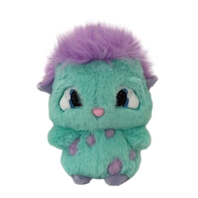 Furry Bibble Plushies, Purple Hair Kawaii Chubby Elf Plush Doll, Super Soft Hit Animated M