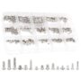 QTEATAK 300Pcs Silver Laptop Notebook Computer Replacement Screws Kit for Laptop SSD Hard
