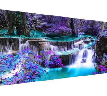 DIY 5D Diamond Painting Kits for Adults Waterfall Embroidery Full Round Drill Large Size(3