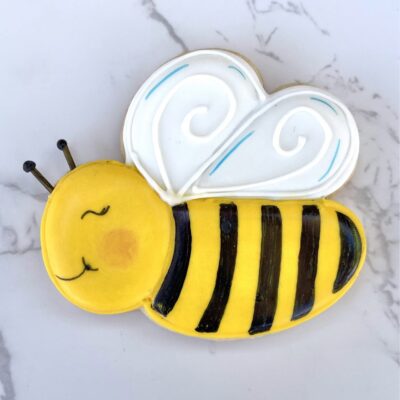 Cute Bee Cookie Cutter, 3" Made in USA by Ann Clark - Image 2
