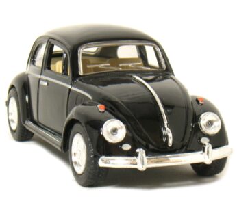 5″ 1967 Volkswagen Classic Beetle 1:32 Scale (Black) by Kinsmart