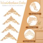 Wood Appliques Onlays Decorative Wood Applique DIY Wood Appliques and Onlays for Furniture - Image 3