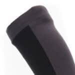 SEALSKINZ Unisex Waterproof Cold Weather Knee Length Sock, Black/Grey, Large - Image 3