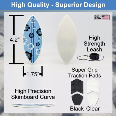 Shaka Minis Finger Skimboard | Finger Surfboard - Skim and Surf The Wind, Waves and Almost - Image 3