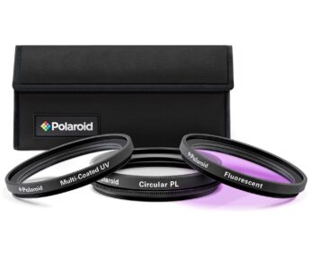 Polaroid Optics 40.5mm 3-Piece Filter Kit Set [UV,CPL,FLD] includes Nylon Carry Case ? Com