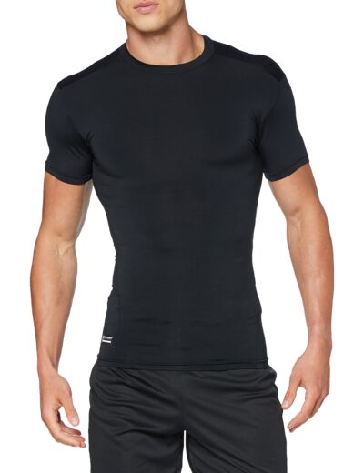 Under Armour Men's Tactical HeatGear? Compression Short Sleeve T-Shirt LG Black