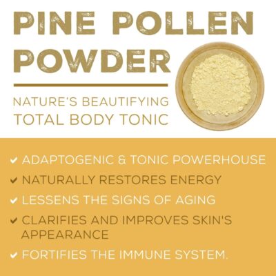 Surthrival: Pine Pollen Powder (48g), Wild Harvested, Energy & Endurance Restoration - Image 3