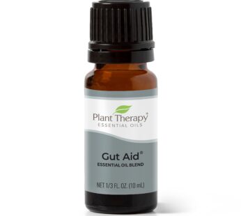 Plant Therapy Gut Aid Essential Oil Blend 10 mL (1/3 oz) 100% Pure, Undiluted, Natural Aro
