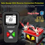 KINGBOLEN BM550 6V 12V 24V Car Battery Tester, 100-2000 CCA Voltage Tester 2Ah-220Ah Inter - Image 6