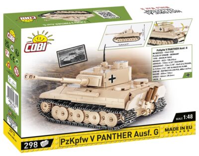 COBI Historical Collection WWII PzKpfw V Panther Ausf. G. Tank - Image 7