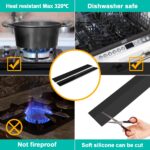Gap Filler for Stove and Counter - Kitchen Stove Counter Gap Cover Silicone Gap Cover Betw - Image 5