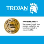 TROJAN EXTENDED PLEASURE Climax Control Extended Pleasure Condoms, 12 Count - Image 2