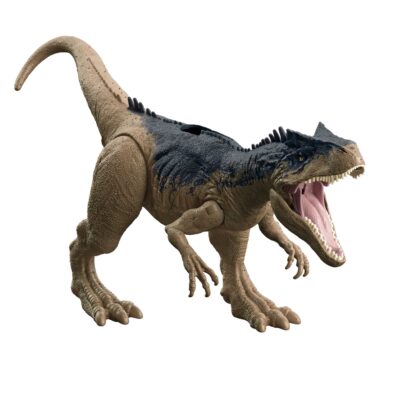 Jurassic World Toys Camp Cretaceous Roar Attack Allosaurus Dinosaur Action Figure with Str - Image 3