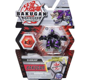 Bakugan Armored Alliance Core 2-inch Collectible Transforming Figure Howlkor (Darkus Facti