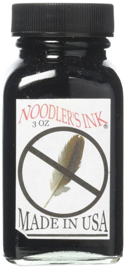 Noodler's Ink Refills X-Feather Black Bottled Ink - ND-19046