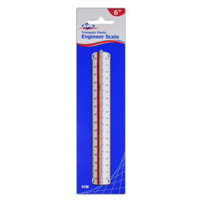 ALVIN 610E Metric Engineer Triangle Scale, Multipurpose Ruler for Drawing, Planning, and D - Image 3