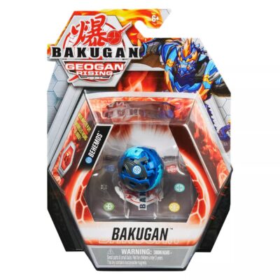 Bakugan Geogan Rising 2021 Aquos Behemos 2-inch Core Collectible Figure and Trading Cards