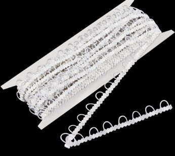 10 Yards Gimp Braid Trim with Elastic Button Loop Bridal Button Loops Dress Zipper Extende