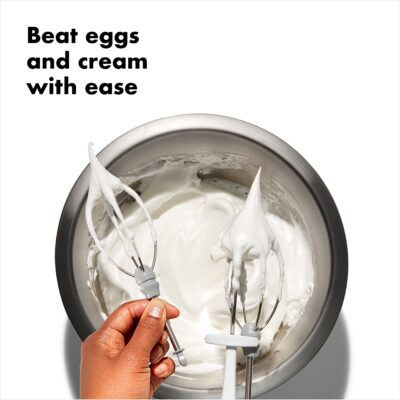 OXO Good Grips Egg Beater, White/Black - Image 3