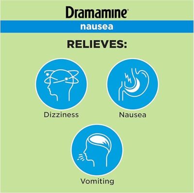 Dramamine Nausea Long Lasting, Nausea Relief, 10 Count (Pack of 2) - Image 2