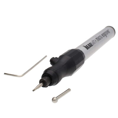 The Beadsmith Micro Engraver, 6.25", Battery Operated (2xAAA), 2 Round Diamond-Tip Bits an - Image 3