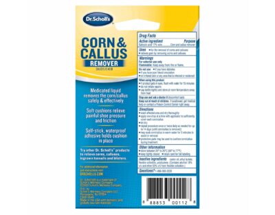 Dr. Scholl's Liquid Corn & Callus Remover,.33 oz. (3-Pack) - Image 3