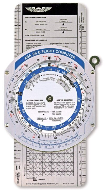 ASAs Color E6B Flight Computer