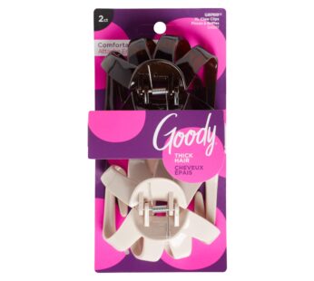 Goody WoMens Classics Claw Clip, Lily Petal, 2 Count