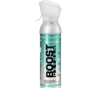 Boost Oxygen Medium Menthol-Eucalyptus 5 Liter Canister | All-Natural Respiratory Support