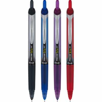 Pilot Precise V10 Retractable Rolling Ball Pens, Bold Point, 1.0 mm, Assorted, Pack Of 4 P - Image 2