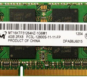 Micron 4GB PC3-12800 DDR3 1600MHz unbuffered Non-ECC MT16KTF51264HZ-1G6M1