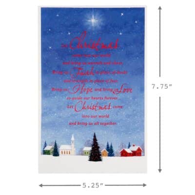 Hallmark Boxed Christmas Cards, Church Blessings (40 Cards and 40 Envelopes) (1XPX1972) - Image 4