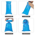 CLOUDBERG 24 Pack Blue Emesis Bags, 1000 ml Vomit Bags for Morning Sickness, Portable Naus - Image 2